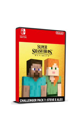 Super Smash Bros. Ultimate Challenger Pack 7: Steve & Alex Cd Key Nintendo Switch Europe