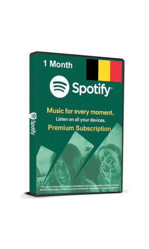 Spotify BE 1 Month (Belgium) Key Card