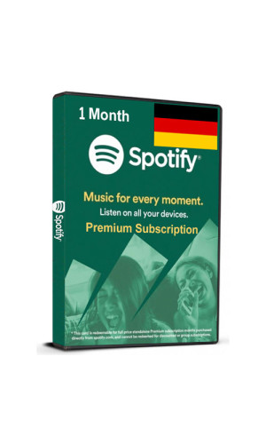 Spotify DE 1 Month (Germany) Key Card