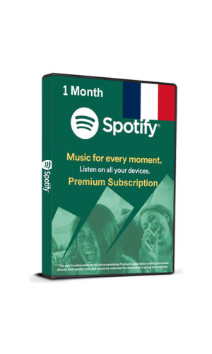  Spotify FR 1 Month (France) Key Card