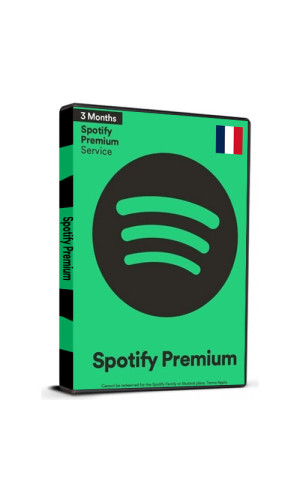 Spotify FR 3 Month (France) Key Card