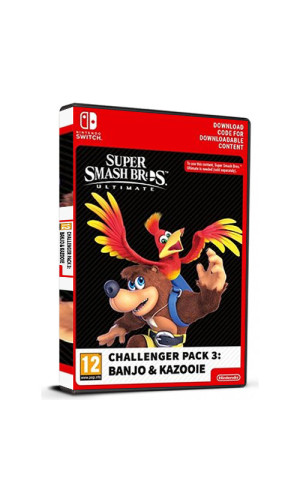 Super Smash Bros. Ultimate Challenger Pack 3: Banjo & Kazooie DLC Cd Key Nintendo Switch Digital Europe