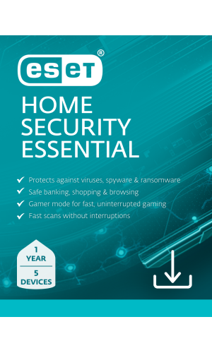 ESET Home Security Essential (1 Year - 5 Devices) Cd Key Global