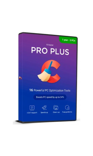 CCleaner Professional Plus 1 Year 3 Devices CD Key Global for Windows