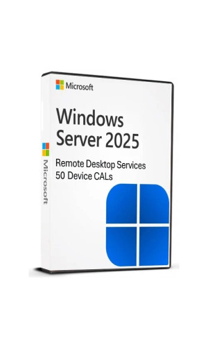 Windows Server 2025 Remote Desktop Services 50 DEVICE Connections Cd Key Global