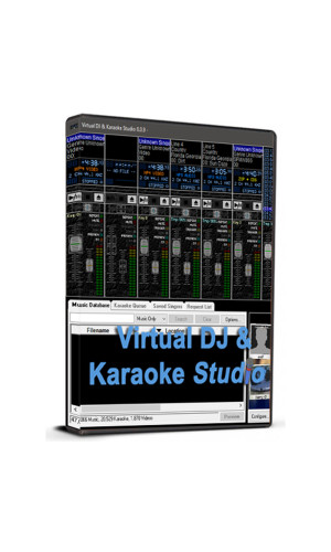Virtual DJ and Karaoke Studio 8 For Windows/Mac Cd Key Global