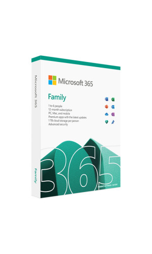 Microsoft Office 365 Family Home 1 Year Cd Key EU