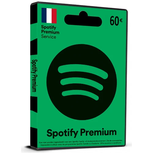 Spotify FR 60 EUR (France) Key Card