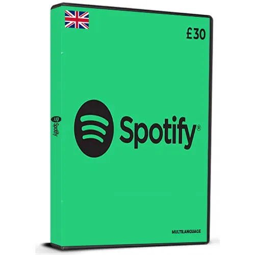 Spotify UK 30 GBP (UK) Key Card