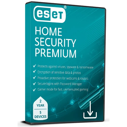 ESET Home Security Premium (2 Years - 5 Devices) Cd Key Global
