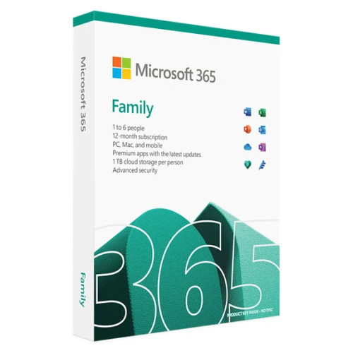 Microsoft Office 365 Family Home 1 Year Cd Key EU