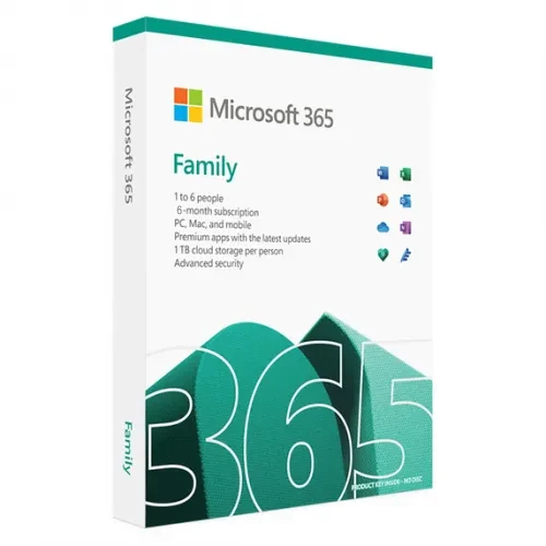 Microsoft Office 365 Family Home 1 User 1 Year Cd Key Middle-East