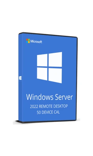 Windows Server 2022 Remote Desktop Services 50 DEVICE Connections Cd Key Global